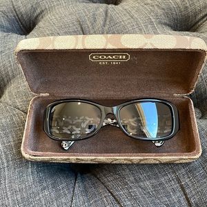 Coach Sunglasses with Logo Case